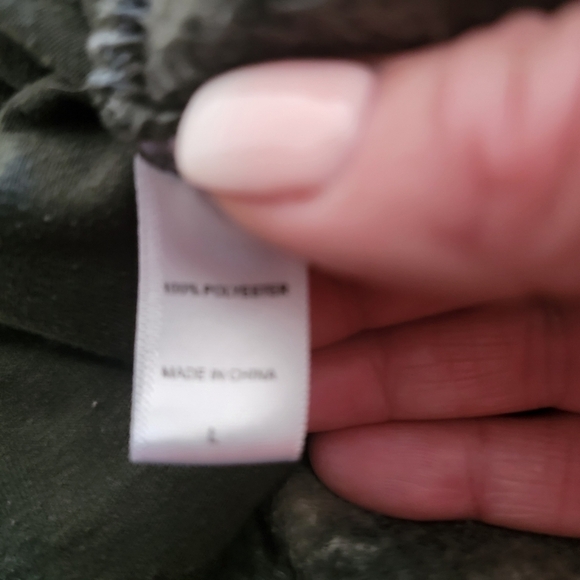 KOOKABURRA By Ugg Brushed Back Sherpa Funnel Neck Camouflage Pullover Size L - Picture 10 of 10